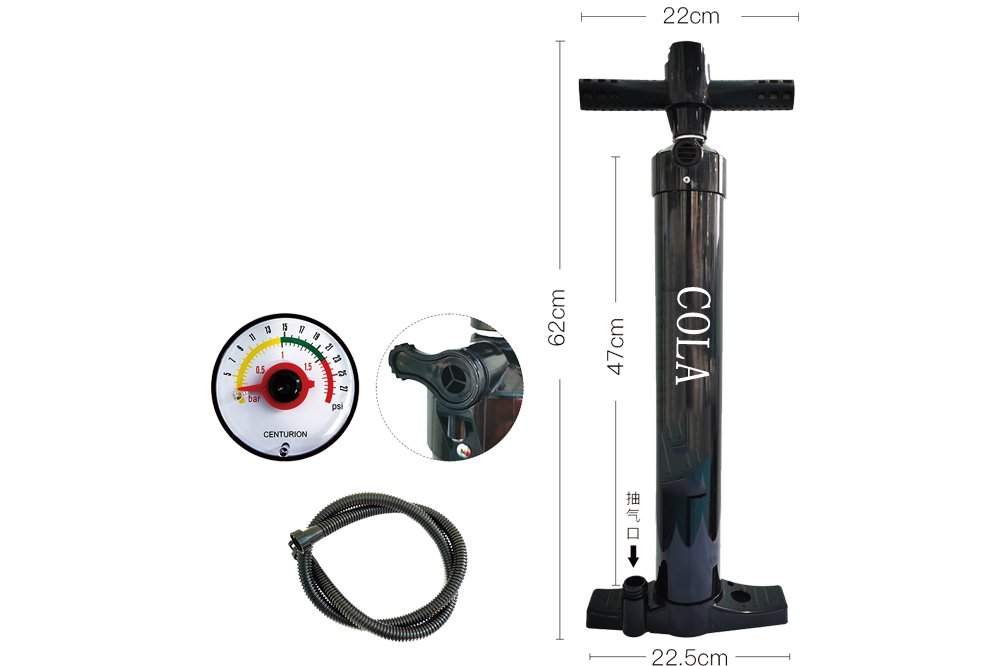 Inflatable boat  hand pump Quick fill Double action