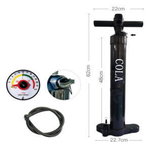 Air tent hand pump Quick fill Double action