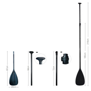 Carbon fiber sup paddle