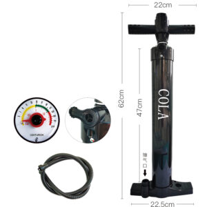 Inflatable boat hand pump Quick fill Double action