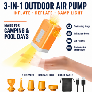 01 3 in 1 outdoor air pump